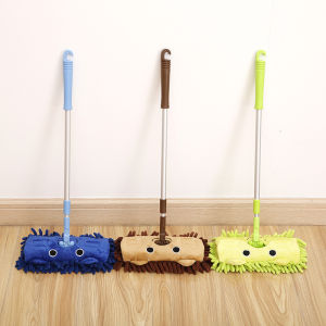 Mini Broom for Kids Home Use Baby Floor Cleaning Cartoon Toy Kindergarten Special Purposes Mop Cloth Plastic Material
