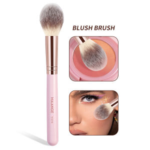 MAANGE | MAANGE 1pc Powder Blusher Brush Soft Brush Travel Makeup Brush Professional Brush Tools Suitable for Beginners Easy to Carry
