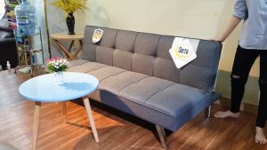 Sofa ghế giường thông minh  vải nhung bố cao cấp decor nhà cực xinh giao hàng toàn quốc