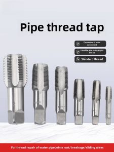 Water Pipe Thread Repair Tap 4 Points Npt1/2 Thread Tap 1 Points 2 Points 3 Points 6 Points 1 Inch Secondary Tapping Repair Drill Bit