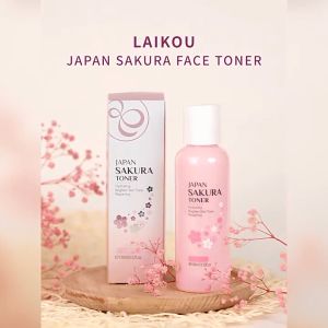 Japan Sakura Toner Deep Moisturizing Repair Skin Facial Toner for Acne Prone Skin Brightening Blackheads Dark spots Acne scars Pores Oily Dry Soothing Sensitive Glass Skin Toner Glowing Effect Clarifying Skin Facial Cleanser Pore Minimizer 100ML