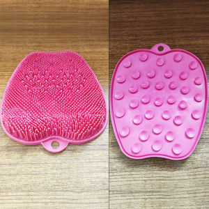 Bathroom Foot Scrubber Anti-Slip Mat Bath Massage Foot Bottom Dead Skin Removal Lazy Persons Foot Washing Brush