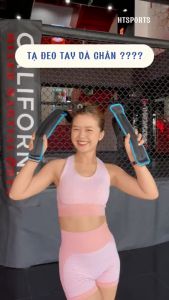 Tạ Đeo Cổ Tay Cổ Chân HT Sports Tâp Gym Chạy Bộ Tập Thể Dục Chất Liệu Hạt Bi Sắt Tăn Cơ Giảm Cân ( 1kg 1 đôi )