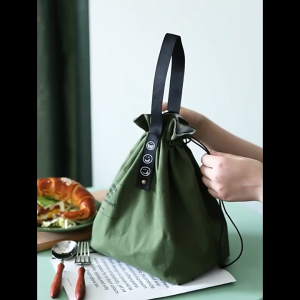 Japanese Insulation Lunch Box Bag Cotton Portable Picnic Lunch Box Pouch Waterproof Ice Thermos Bag