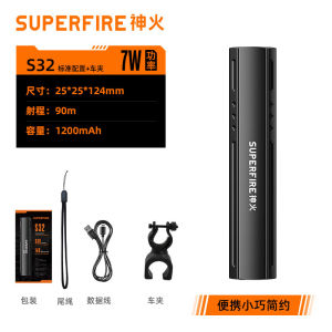 Mini Powerful LED Flashlight Super Bright Outdoor Cycling High Aesthetic Value Portable Rechargeable Torch for Women by Shenghuo