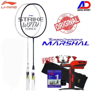 Raket Badminton Lining Turbo Charging Marshal AYPU079 Raket Badminton Bulutangkis