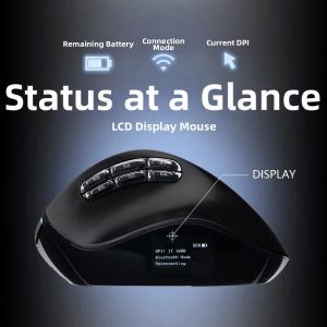 Sanwa Supply | Wireless Silent Charging Ergonomic Programmable Mouse USB and Bluetooth Dual Mode