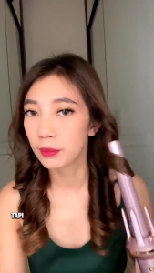 Catokan Hair Curly Otomatis Multifungsi Alat Catok Nyatok Keriting Rambut Wanita Cewek Dewasa Kerli Kerly Panjang Pendek Pemula Heating Hair Styler Negativ Ion Automatic Ceramic Keramik New Desain Elegant Terbaru Original