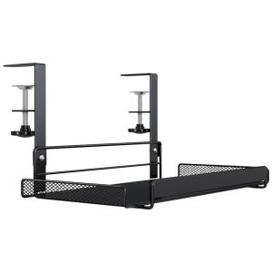 【24 hours Flash Delivery】Under Table Cable Management Rack Heavy Duty Wire Management Tray Adjustable Under Desk Cord Organizer for Home Office