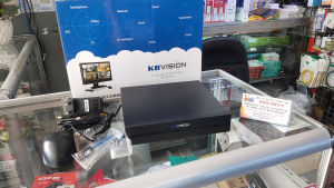 Đầu ghi KBVISION HD 5 in 1 (CVI / TVI / AHD / ANALOG / IP) 4 kênh + 1 kênh IP - KX-7104Ai
