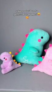 Boneka Lucu DINOSAURUS XL Soft Stuffed Animal Gemoy Halus dan Lembut/Boneka Trex Gemoy SNI