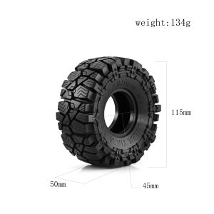 RS | RS RC TRUCK 1.9" Rock Crawler Tires 98-120mm Tyre For 1/10 Off Road AXIAL TRAXXAS TRX-4 RGT SCX10 II III CAPRA RC4WD D90 WHEEL
