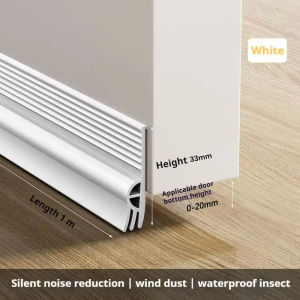 Miếng Chặn Cửa TPE 2M Tự Dính Dẻo Dai Cách Nhiệt Giảm Tiếng Ồn Tiết Kiệm Năng Lượng Cho Nhà Ở