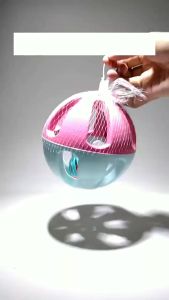 YAKIN JAYA - Mainan Bayi Kerincingan Bola Besar dengan Kemasan Jaring - Melatih Kemampuan Visual dan Pendengaran Bayi - Warna Cerah dan Bunyi Gemerincing - Bahan Plastik - Diameter 11.5cm (Free Buble Warp)