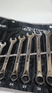 Kunci Ring Pas Tekiro 8-32 mm 14pcs - Kunci ring set lengkap Kunci ring satu set komplit Kunci ring pas 1 set Kunci ring pas full set Kunci ring tekiro set Kunci pass 1 set lengkap Kunci pas ring 1 set Kunci pas tekiro original