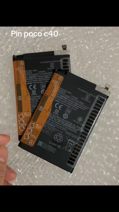 Pin xiaomi Poco C40 mã BN66 zin dung lượng 6000mAh