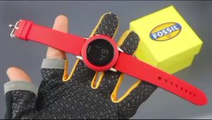 Paket Box Exclusive + Paperbag + Kartu / Jam Tangan Fos Bulat Digital VA-566OA / Jam Tangan Fashion Waniata Diameter 36cm