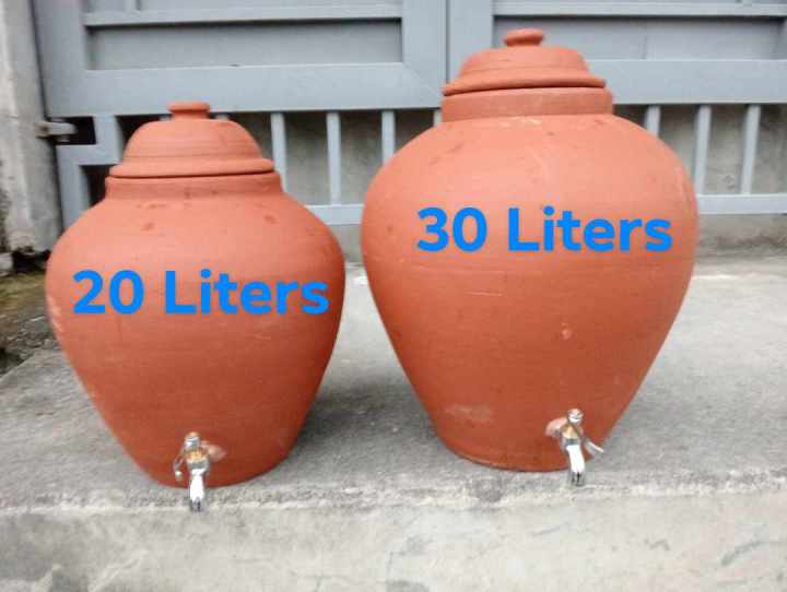 ORGANIC WATER JAR , TAPAYAN , SAFE & KEEPS YOUR DRINKING WATER COLD