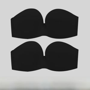 เสื้อชั้นในไร้สายแบบเกาะอกสำหรับผู้หญิง ทรงบาง ปรับได้ ไร้สาย เซ็กซี่ ขอบลูกไม้ ฤดูร้อน กระโปรงสั้น ชุดชั้นในไร้โครง