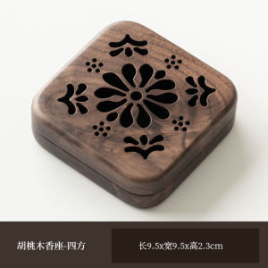 Hộp Đựng Hương Gỗ Óc Chó Rỗng Bằng Gỗ Ô Liu Thủ Công Hộp Đựng Hương Gỗ Đồ Trang Trí Trà Đồ Dùng Nhà Bếp Hương Liệu