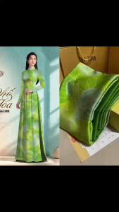 Vải Áo Dài Thái Tuấn Lụa Ánh Kim Họa Tiết – BST Phố Hoa – Vải May Áo Dài Cao Cấp-T7