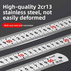 MONLEYTA | Stainless Steel Ruler 1 Meter Thickened Straight Rule Scale Rule Monleyta Brand H0708110307