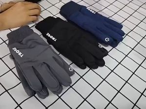 Sarung Tangan Hangat Musim Dingin Anti-selip Layar Sentuh Jari Penuh Sarung Tangan Berkendara Sarung Tahan Air Ski Sepeda Motor Lari Olahraga Mewah Musim Dingin