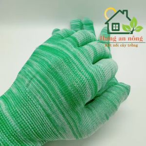 BTL8 - bao tay lao động nylon dệt kim mềm nhẹ thoáng khí dành tay nữ ( xem trong mô tả )