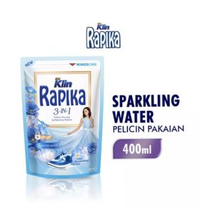 Rapika 3in1 Pelicin Pewangi Pelembut Pakaian Ciaran Semprot Setrika Baju