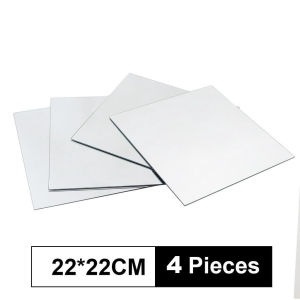 olome HD Stitching Mirror Wall-Mounted Self-Adhesive Mirror Round Corner Mirror Wall Home DIY Full Body Mirror Self Adhesive Mirror