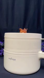 Advance C-350 Panci Listrik Fry Pan Electric Panci Penggorengan Keramik Elektrik Free Steamer