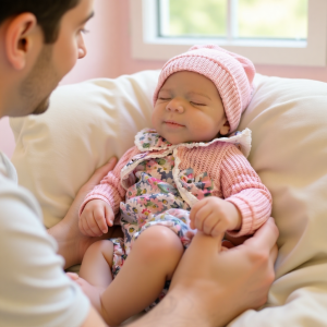 Aizwa1 Can Open Mouth 13-Inch Pascale Soft Silicone Reborn Baby Doll - Handmade Newborn Girl Doll Ideal Birthday Gift for Kids