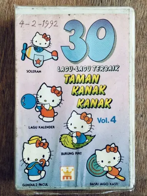 kaset pita lagu anak-anak 30 lagu taman kanak-kanak vol 4