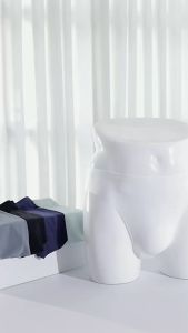 Quần Lót Nam SIL Vải Lụa Băng Tự Nhiên 100% Thun Lạnh Cao Cấp Màu Đen Trơn Mát Thoáng Co Giãn Xì Lip Sì NATO