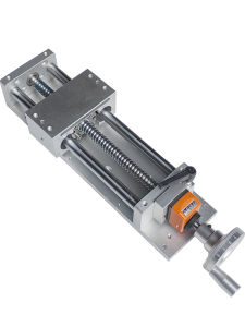 Wingrui Xy Axis Precision Fine-Tuning Movable Sliding Table Displacement Platform Miniature Manual Sliding Table Module with Scale Digital Display Device