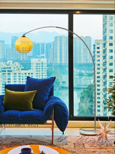 QINGYAO | Sofa-side Living Room Ambience Floor Lamp