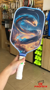 [Pronex] Vợt Pickleball BIG SNAKE Carbon 3K 16mm – Thiết kế hiện đại (Kèm Túi Đựng và Quấn Cát Vợt)