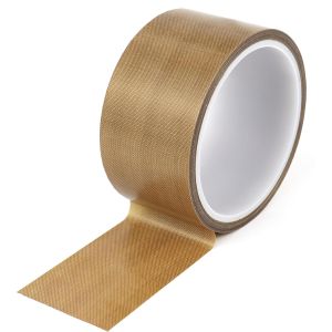 Teflone Glass Cloth Tape High Temperature PTFE Tape for Vacuum Sealer Machine Hand Impulse Sealers Insulation
