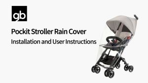 gb Pockit stroller rain cover full-season wind and rain protection for baby strollers