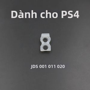 Nút Bấm Silicon Dẫn Điện Và Miếng Dán Nút Home Cho Tay Cầm PS4 Tương Thích Với Các Mẫu JDS L1 R1 L2 R2 - Phụ Kiện Chơi Game