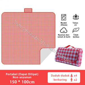 2mX2m Piknik Tikar Piknik Outdoor TIKAR Piknik TEBAL WATERPROOF Alas 2x3 m/ Lipat/Tikar Piknik