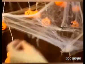 🕸 Spider Web Decor Halloween Decoration Stretchy CobWeb Cotton Spider Web Haunted House Horror Scene Props Decoration