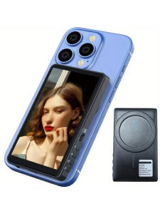 Điện Thoại Di Động Từ Tính Màn Hình Tự Chụp Vlog Màn Hình Giám Sát Camera Phía Sau Chạy Bằng Nguồn USB Phát Trực Tiếp Tạo Nội Dung Phụ Kiện Chụp Ảnh