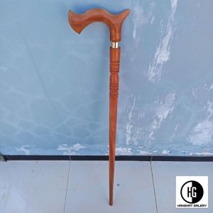 tongkat jalan kayu nogosari nagasari model profil natural dan original h503