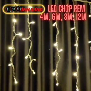Bộ đèn LED rèm thả màn trang trí ngoài trời