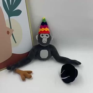 new 20cm Gorilla Tag Monke Anime Plush Toy Plush Toy Game Characters Stuffed Animals Soft Plush Children Gifts Doll Birthday