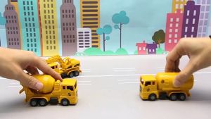 Construction Truck Engineering Lorry Crane Excavator Play Vehicles Model for Kids Boys Toys Maianan Kereta 儿童工程玩具车(2133)