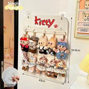 QIOEROUL | Wall Hanging Dust-Proof Protector Display Shelf for Dolls Plush Toys Blind Box Figurines