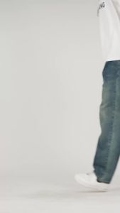 Loose Straight Mens Jeans Autumn Classic Retro Wash Cotton Denim Pants Fashion Korean Casual Baggy Wide-leg Trousers Streetwear