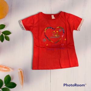 atasan anak perempuan import/ baju kaos anak cewek/ baju lengan pendek anak perempuan